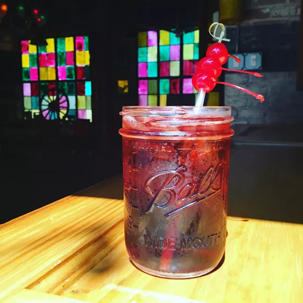 The County Line's holiday cocktail menu is definitely something to fawn over. - COURTESY