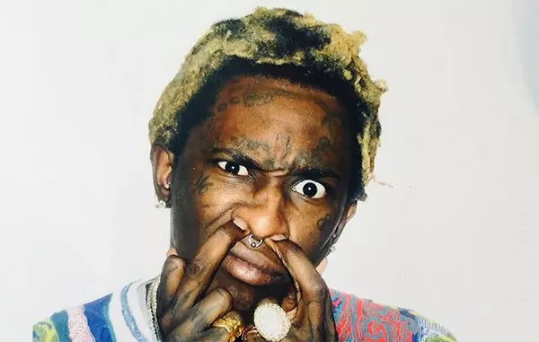 Supposedly, this is Young Thug’s passport photo. - COURTESY