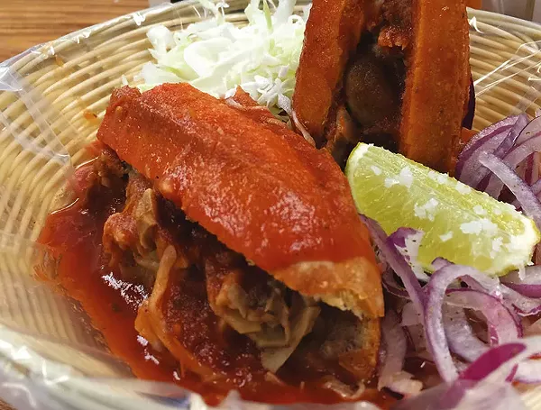 The tortas at Ro-Ho Pork & Bread are for those who aren't afraid to get messy. - COURTESY