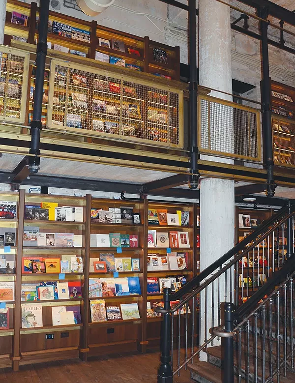 Yes, Hotel Emma has a library. - BRYAN RINDFUSS