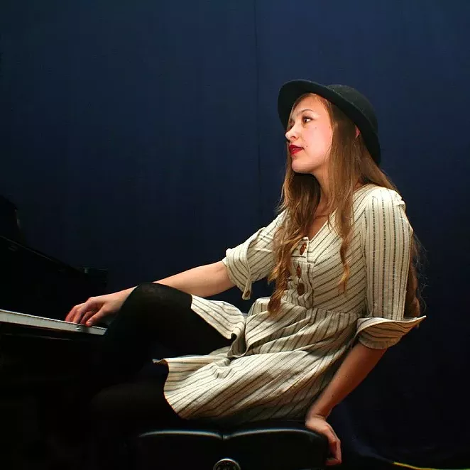 Joanna Newsom, who I really like looking at. Not Joanna Gruesome who I really hate. - WIKIMEDIA