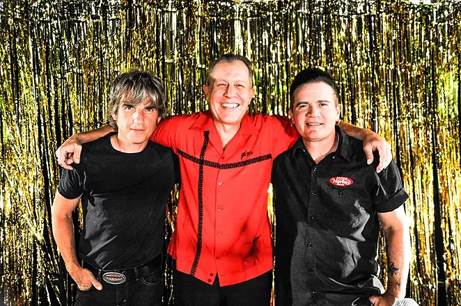 The trio of Scott Churilla, Jim Heath and Jimbo Wallace. - COURTESY