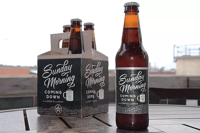 Ranger Creek’s Sunday Morning Coming Down English Strong Ale - BRYAN RINDFUSS