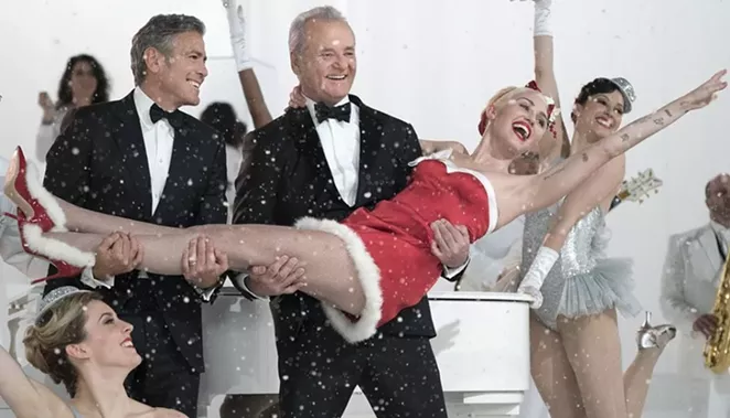 George Clooney and Murry do a lot of the heavy lifting. - NETFLIX