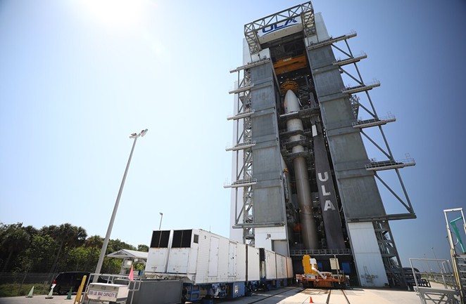 U.S. Space Force-7 mission, stacked Atlas 5. - U.S. SPACE COMMAND