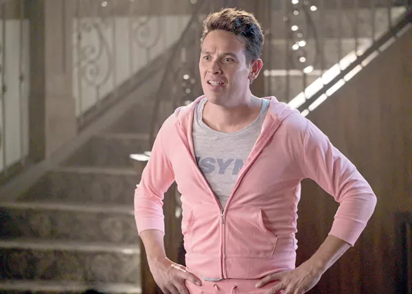 Alejandro in pink. - COURTESY