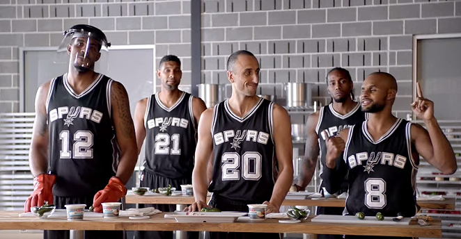 These guys know what it takes to win. - YOUTUBE SCREENSHOT/H-E-B
