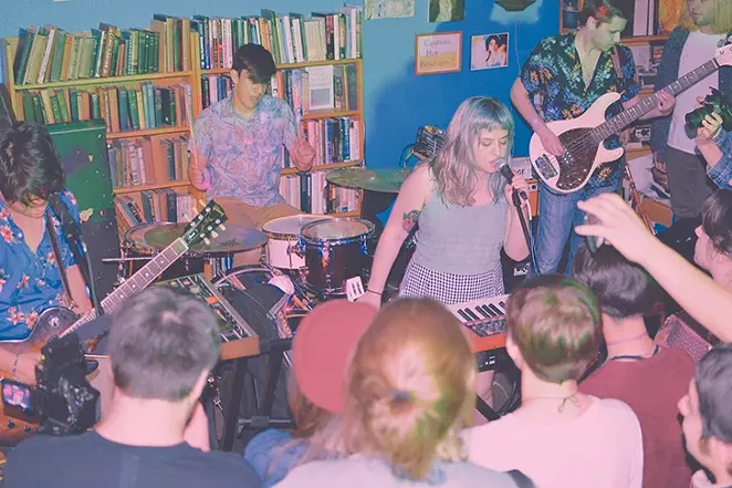 Octahedron's Elena Lopez leading the lads.