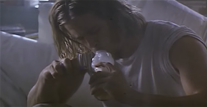 Brad Pitt as "Floyd" in True Romance. - YOUTUBE