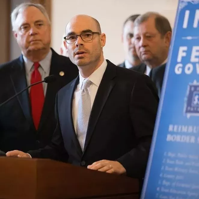 Dennis Bonnen speaks at an event held prior to the pandemic. - FACEBOOK / DENNIS BONNEN