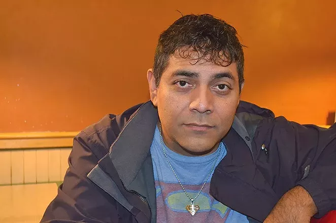 Ramiro Avendano after an interview with the San Antonio Current in early 2015. - KIKO MARTINEZ