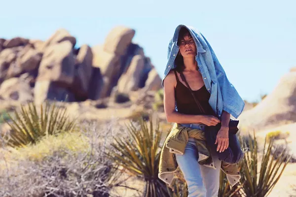 Actress Erika Davies stars in San Antonio-based filmmaker Dave Sims' short narrative Cavern. - ASTROBLEME FILMS