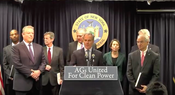 Texas Attorney General Ken Paxton opposes any attempts by AGs United For Clean Air to determine whether ExxonMobile mislead consumers about climate change. - YOUTUBE | NEW YORK STATE OFFICE OF THE ATTORNEY GENERAL
