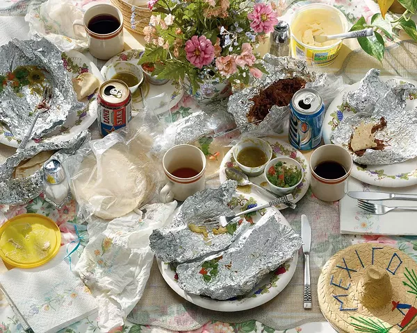 Seven Days: Breakfast Tacos, Edition 5 of 6, 2003/2016, archival pigment ink print, 48” x 60” - CHUCK RAMIREZ