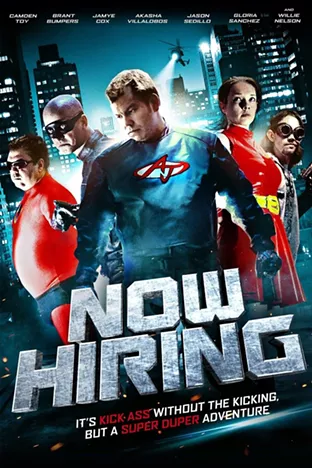 On the DVD cover: (From left) Roman Garcia as Flamer, Jason Scarbrough as Nightwatchman, Jason Sedillo as Average Joe, Akasha Villalobos as Blinx and Taylor James Johnson as Dr. Mystico. - LIVE WIRE FILMS