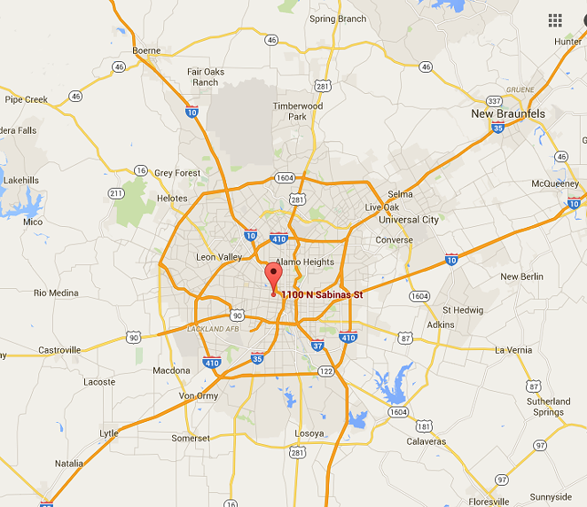 Masked men broke into a home on the 1100 block of North Sabinas Street early Thursday morning and shot a man. - GOOGLE MAPS
