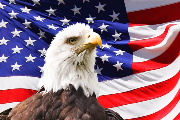 "Caahh!" is Eagle for "free bird." - PUBLIC DOMAIN