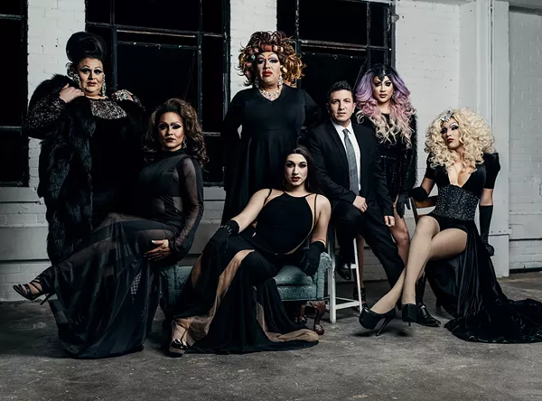 REY LOPEZ AND HIS REY LOPEZ ENTERTAINMENT SHOWGIRLS PHOTOGRAPHED BY JOSH HUSKIN