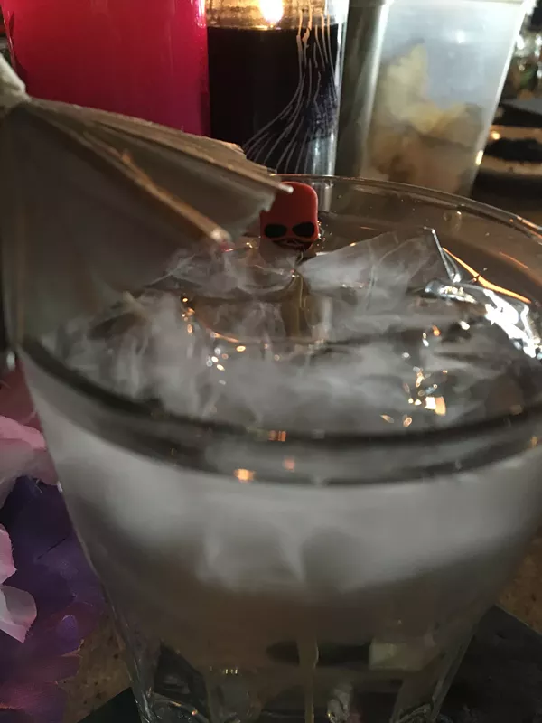 When your Tiki Thursday drink is water. - JESSICA ELIZARRARAS