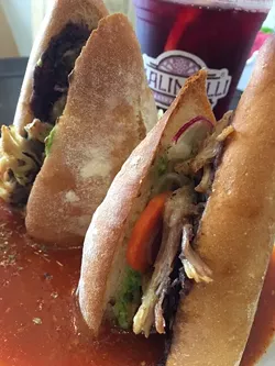 Malinalli's torta ahogada - KARAH CARMACK