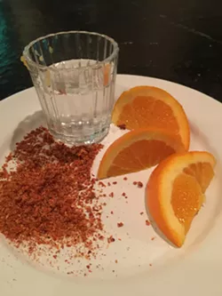 Mezcal shot - ERIN WINCH