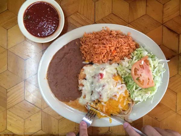 The Pollo Fantastico at Taqueria Hacienda Tapatia