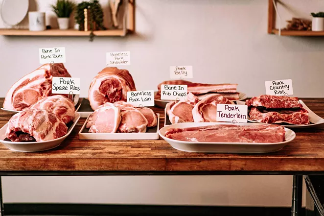 Butcher Series’ online shop offers exclusive a la carte cuts of locally sourced meat. - COURTESY OF JA’EL SUNDOWN FOR SYMBIO-HUSH