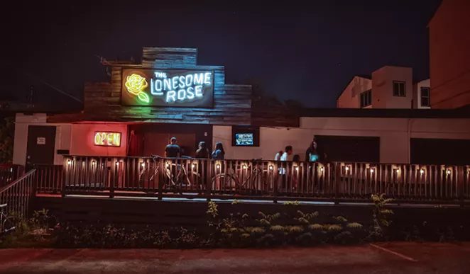 St. Mary's Strip honky tonk the Lonesome Rose has become ground zero for San Antonio's alt-county scene. - OSCAR MORENO