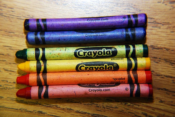 Crayons: too destructive for federal immigration authorities. - DANIELLE KELLOGG VIA FLICKR CREATIVE COMMONS