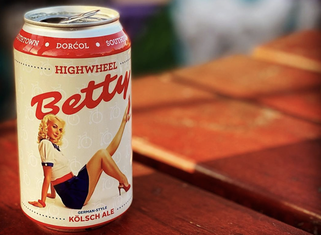 Dorćol Distilling and Brewing sued St. Elmo Brewing in federal court this week for trademark infringement related to Dorćol's HighWheel Betty Kölsch. - INSTAGRAM / DORCOLSPIRITS