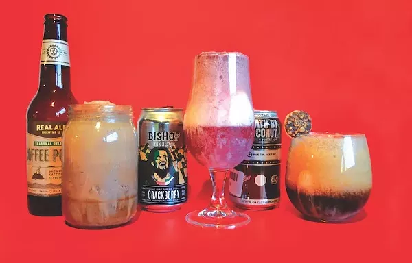 Ditch the pie in favor of a beer float.