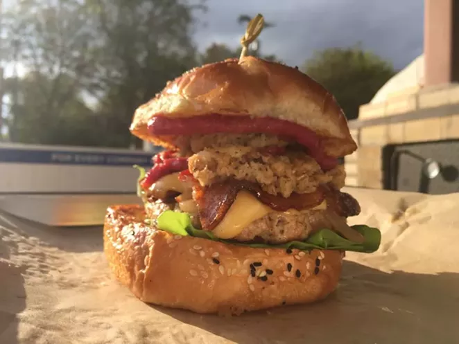 Hawx Holiday Burger - FACEBOOK/HAWX BURGER BAR
