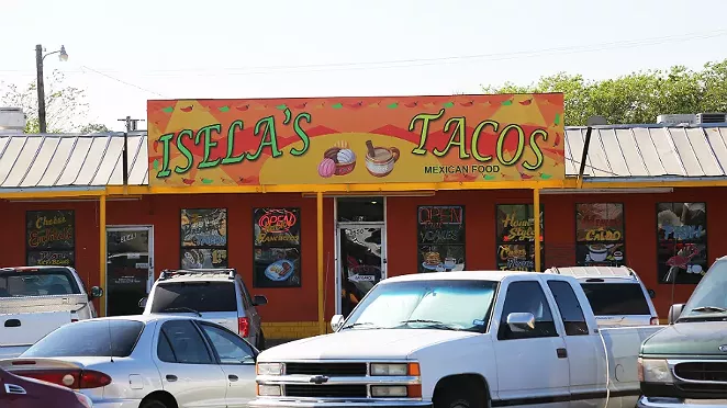 Isela's Tacos has some really good tortillas. - BEN OLIVO