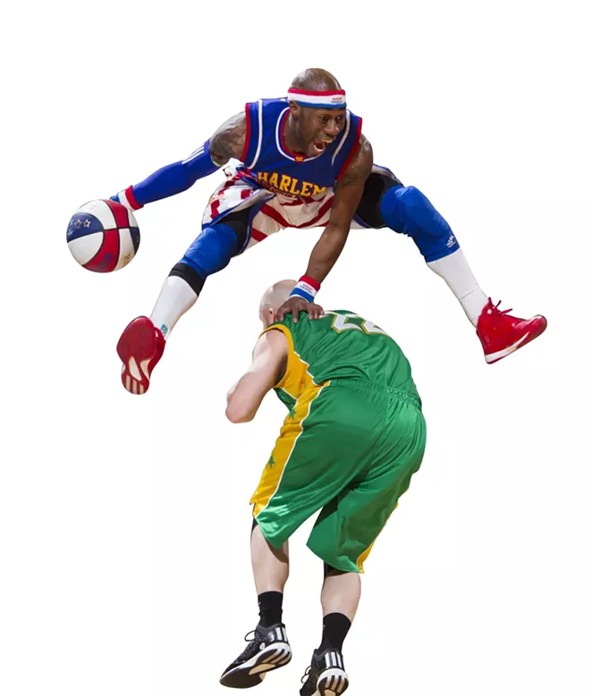 COURTESY OF THE HARLEM GLOBETROTTERS