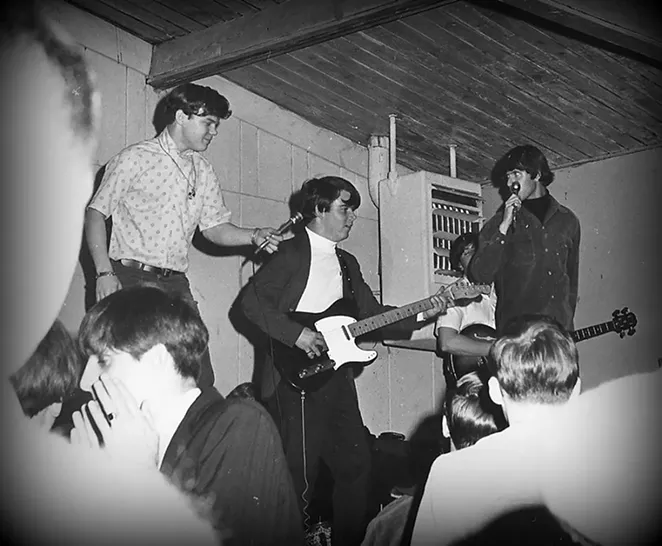 San Antonio garage rock band The Outcasts rock the Teen Canteen. - COURTESY OF JIM RYAN