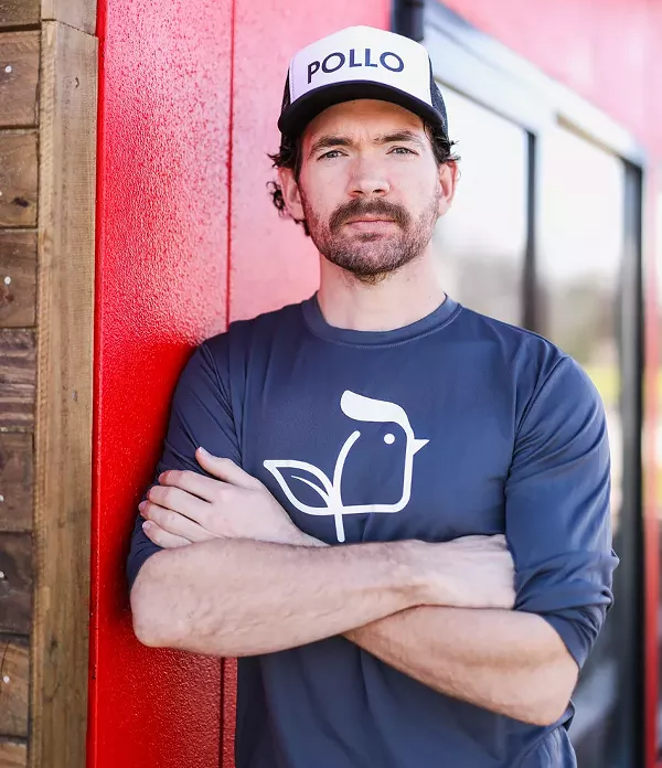 Project Pollo proprietor Lucas Bradbury dishes on his plans to expand his vegan restaurant chain. - COURTESY OF PROJECT POLLO