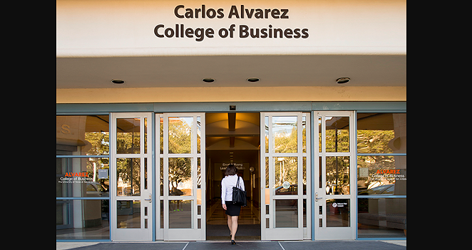 The Carlos Alvarez College of Business will be the first named school at UTSA. - COURTESY PHOTO / UTSA