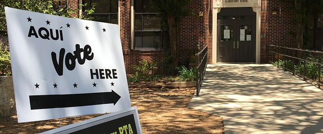 Both Democrat and Republican voters in Texas favor extending early voting and increasing the number of polling stations. - SANFORD NOWLIN