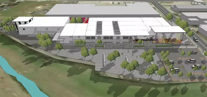 Rendering of the new SAY Sí arts complex. - COURTESY IMAGE / GENSLER / SAY SÍ