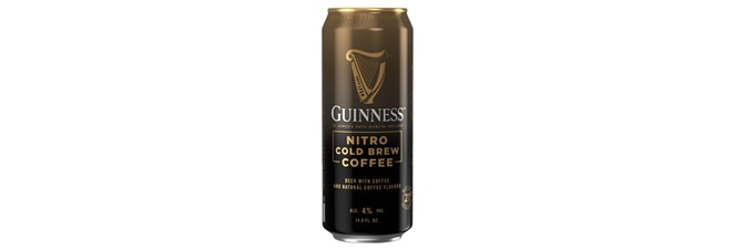 Guinness has launched a new Nitro Cold Brew Coffee. - PHOTO COURTESY GUINNESS