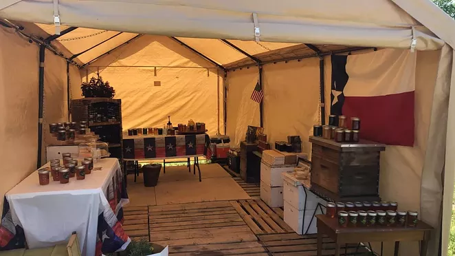 Trent Anderson’s burgeoning BeeSpace was devastated by severe weather that moved through SA this week. - FACEBOOK / BEESPACE