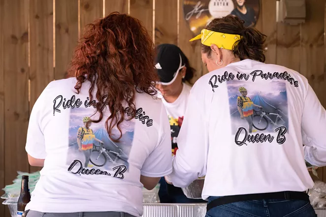 Slain cyclist Beatrice Gonzalez was part of Beers and Gears Cycling Crew, which held a benefit plate sale for Gonzalez's family April 24. - FACEBOOK / BEERS AND GEARS CYCLING CREW