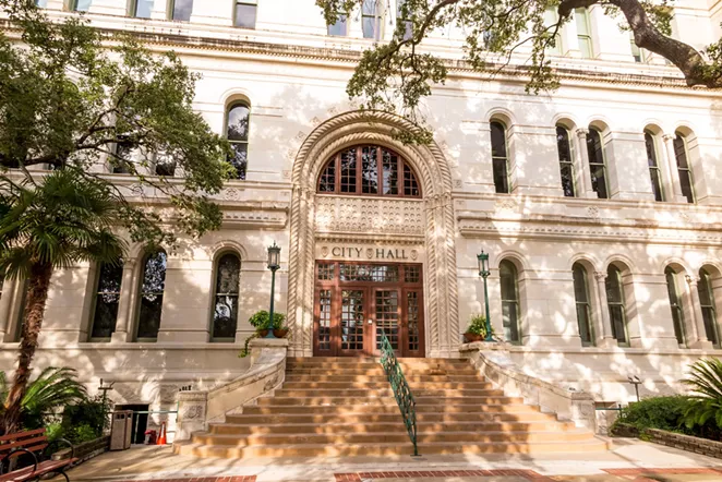 San Antonio City Hall and other city facilities will no longer require masks for people who are fully vaccinated. - SHUTTERSTOCK