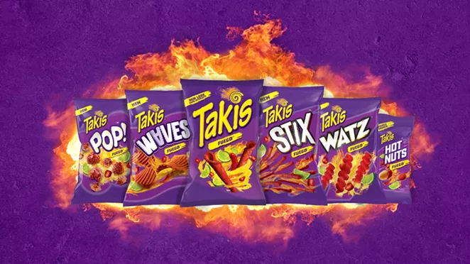 Texas-based Takis has launched a lineup of five new snack categories and a new look. - COURTESY / BARCEL USA, TAKIS