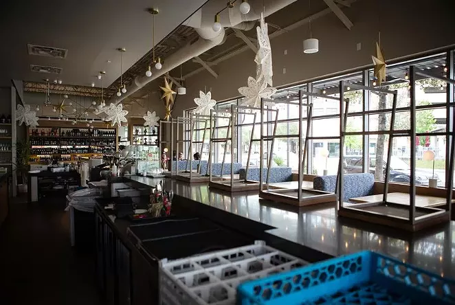Texas restaurants were among business forced to close due to the coronavirus pandemic last year. More than a year after restrictions began to lift, many Texans are still out of work — and will soon lose federal unemployment benefits. - TEXAS TRIBUNE / EDDIE GASPAR