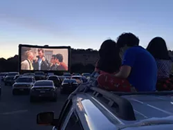 This year's version will also include tailgate areas for each vehicle. - COURTESY PHOTO / THE DRIVE-IN AT LA CANTERA