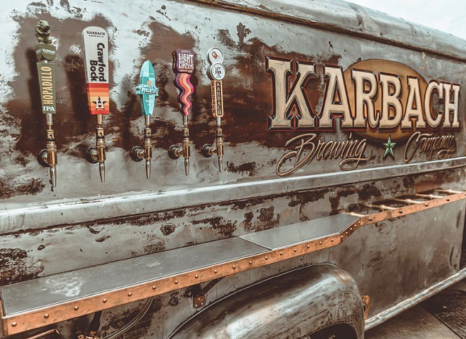 SA-based Cruising Kitchens has debuted a one-of-a-kind mobile taproom for Karbach Brewing. - INSTAGRAM / CRUISINGKITCHENS