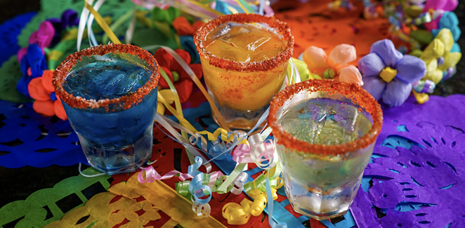 Costa Pacifica will offer a special Fiesta-themed margarita flight from June 17-25. - PHOTO COURTESY COSTA PACIFICA AUTHENTIC MEXICAN CUISINE