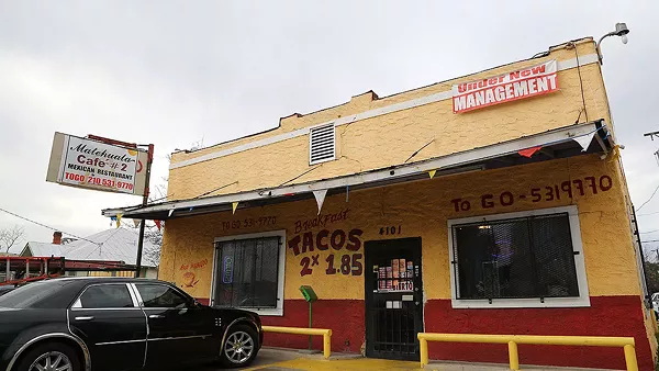Matehuala Cafe #2 is located at 4101 S. Presa St. - BEN OLIVO