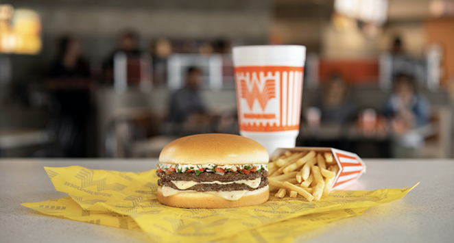 Whataburger's seasonal Pico de Gallo burger is now available. - COURTESY WHATABURGER